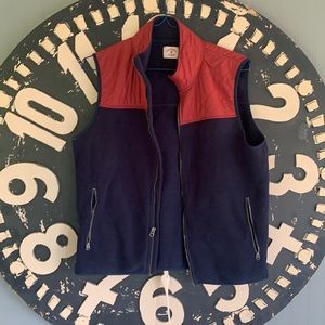 Men’s Large Brooks Brothers Red Fleece Vest!